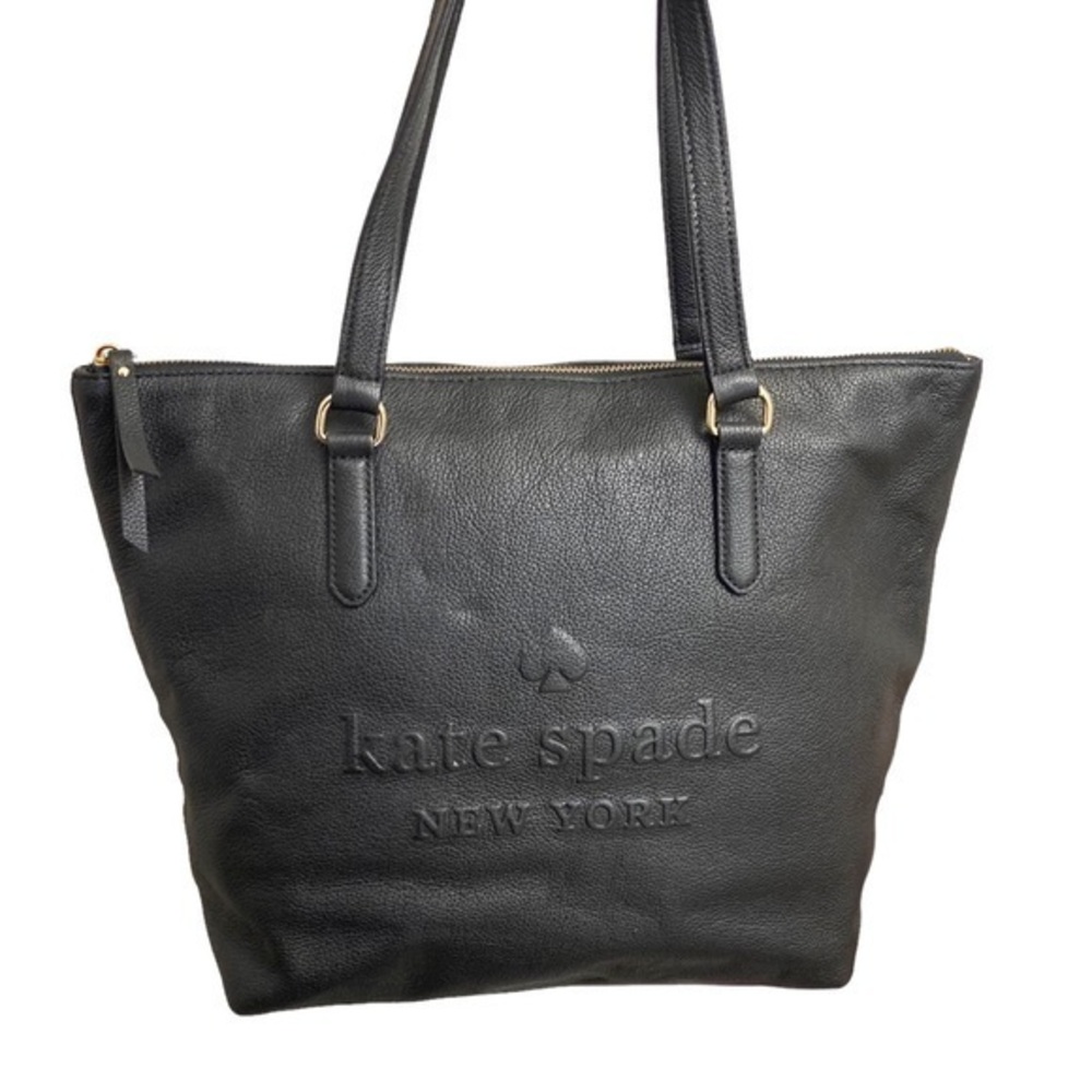 Kate spade larchmont ave embossed logo tote bag